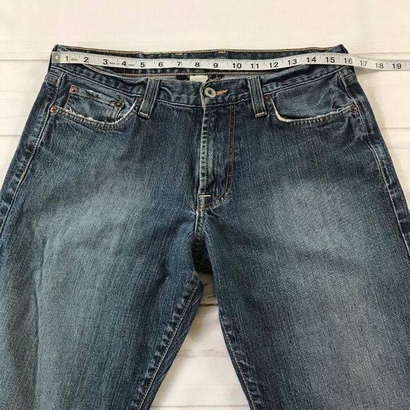 Lucky Brand Gene Montesano Men Size 31 Long Inseam Straight Leg Jeans - Picture 5 of 13
